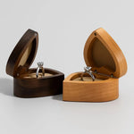 Écrin à Bijoux Cœur Vernis (Bague) - Vignette | Les Boîtes d'Aphrodite