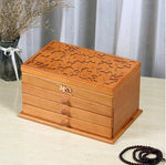 Boîte à Bijoux Bois Classique - Vignette | Les Boîtes d'Aphrodite