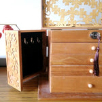 Coffret à Bijoux en Bois Sculpté - Vignette | Les Boîtes d'Aphrodite