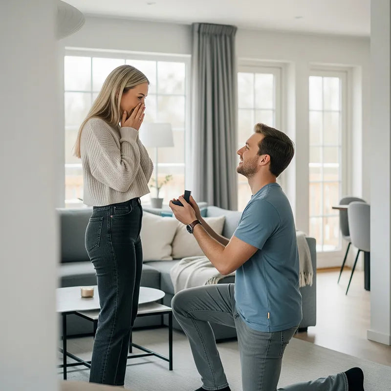 demande en mariage écrin a bague