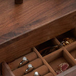 Boîte à Bijoux en Bois Sculpté - Vignette | Les Boîtes d'Aphrodite