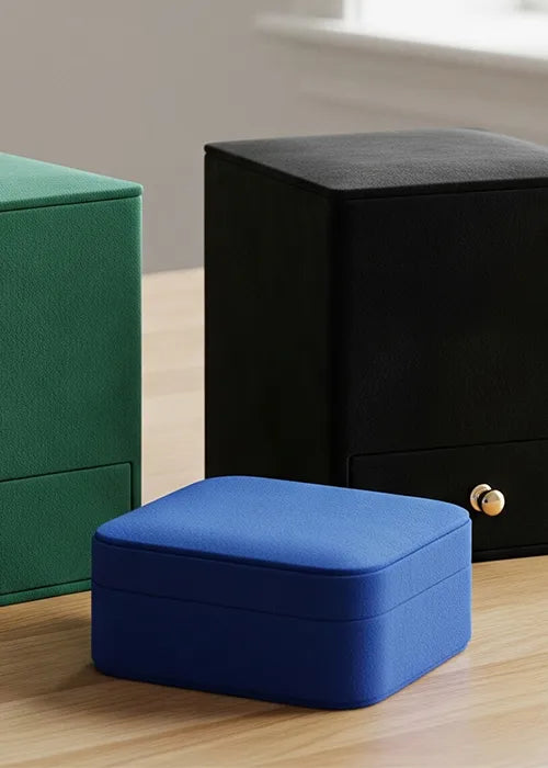 boite bijoux velours