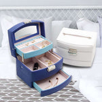 Boîte à Bijoux Bleue - Vignette | Les Boîtes d'Aphrodite