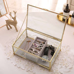 Boîte à Bijoux en Verre Or - Vignette | Les Boîtes d'Aphrodite