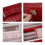 Boîte à Bijoux Cuir Rouge - Vignette | Les Boîtes d'Aphrodite