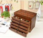 Boîte à Bijoux en Bois Artisanale - Vignette | Les Boîtes d'Aphrodite