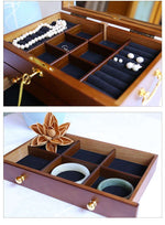 Boîte à Bijoux en Bois Vintage - Vignette | Les Boîtes d'Aphrodite