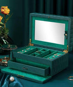 Boîte à Bijoux Cuir Véritable - Vignette | Les Boîtes d'Aphrodite