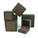 Écrin à Bijoux Velours Vert (Bague) - Vignette | Les Boîtes d'Aphrodite