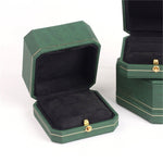 Écrin à Bijoux Vert (Bague) - Vignette | Les Boîtes d'Aphrodite