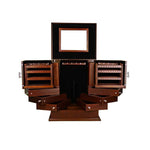 Boîte à Bijoux en Bois Compartiment - Vignette | Les Boîtes d'Aphrodite