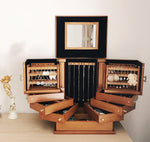 Boîte à Bijoux en Bois Compartiment - Vignette | Les Boîtes d'Aphrodite