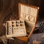 Boîte à Bijoux en Teck - Vignette | Les Boîtes d'Aphrodite