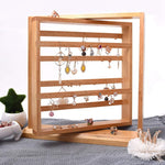 Porte Bijoux en Bois Naturel - Vignette | Les Boîtes d'Aphrodite