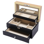 Boîte à Bijoux en Bois Noir - Vignette | Les Boîtes d'Aphrodite