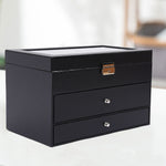 Boîte à Bijoux Noire - Vignette | Les Boîtes d'Aphrodite