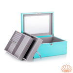 Boîte à Bijoux en Bois Peinte - Vignette | Les Boîtes d'Aphrodite