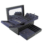 Boîte à Bijoux en Cuir Grande - Vignette | Les Boîtes d'Aphrodite