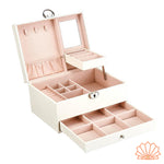 Boîte à Bijoux Blanche - Vignette | Les Boîtes d'Aphrodite