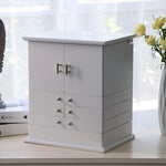 Boîte à Bijoux en Bois Compartiment - Vignette | Les Boîtes d'Aphrodite