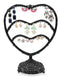 porte bijoux harpe d'euterpe coeur noir