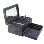 Boîte à Bijoux en Cuir Grande - Vignette | Les Boîtes d'Aphrodite