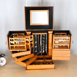 Boîte à Bijoux en Bois Compartiment - Vignette | Les Boîtes d'Aphrodite