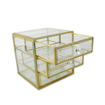 Boîte à Bijoux en Verre Vintage - Vignette | Les Boîtes d'Aphrodite