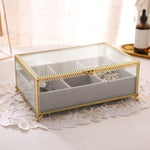 Boîte à Bijoux en Verre Or - Vignette | Les Boîtes d'Aphrodite