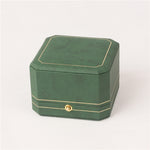 Écrin à Bijoux Vert (Bague) - Vignette | Les Boîtes d'Aphrodite