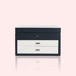 Boîte à Bijoux Cuir Luxe - Vignette | Les Boîtes d'Aphrodite