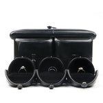 Écrin à Bijoux Cuir Noir (Bague) - Vignette | Les Boîtes d'Aphrodite