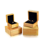 Écrin à Bijoux Bois Clair (Bague) - Vignette | Les Boîtes d'Aphrodite