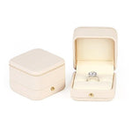 Écrin à Bijoux Noir Blanc (Bague) - Vignette | Les Boîtes d'Aphrodite