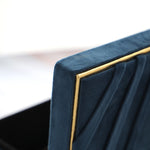 Boîte à Bijoux Velours Bleu - Vignette | Les Boîtes d'Aphrodite