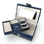 Boîte à Bijoux Bleu Marine - Vignette | Les Boîtes d'Aphrodite