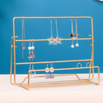 Porte Bijoux Industriel Doré - Vignette | Les Boîtes d'Aphrodite