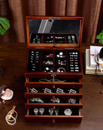 Boîte à Bijoux Bois Design Classique - Vignette | Les Boîtes d'Aphrodite