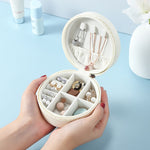 Boîte à Bijoux Voyage Ronde - Vignette | Les Boîtes d'Aphrodite