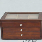 Boîte à Bijoux en Bois Traditionnelle - Vignette | Les Boîtes d'Aphrodite