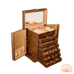 Boîte à Bijoux en Cuir de Luxe - Vignette | Les Boîtes d'Aphrodite