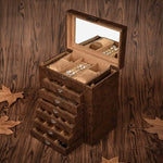 Boîte à Bijoux en Cuir de Luxe - Vignette | Les Boîtes d'Aphrodite