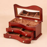 Boîte à Bijoux en Bois Classique - Vignette | Les Boîtes d'Aphrodite