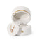 Écrin Bague Rond blanc