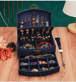 Boîte à Bijoux Velours Femme - Vignette | Les Boîtes d'Aphrodite