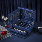 Boîte à Bijoux Cuir Véritable - Vignette | Les Boîtes d'Aphrodite