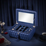 Boîte à Bijoux Cuir Véritable - Vignette | Les Boîtes d'Aphrodite