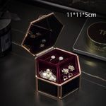 Boîte à Bijoux Verre Compartiments - Vignette | Les Boîtes d'Aphrodite