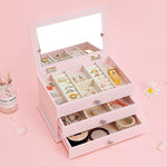 Boîte à Bijoux Bois Fille - Vignette | Les Boîtes d'Aphrodite