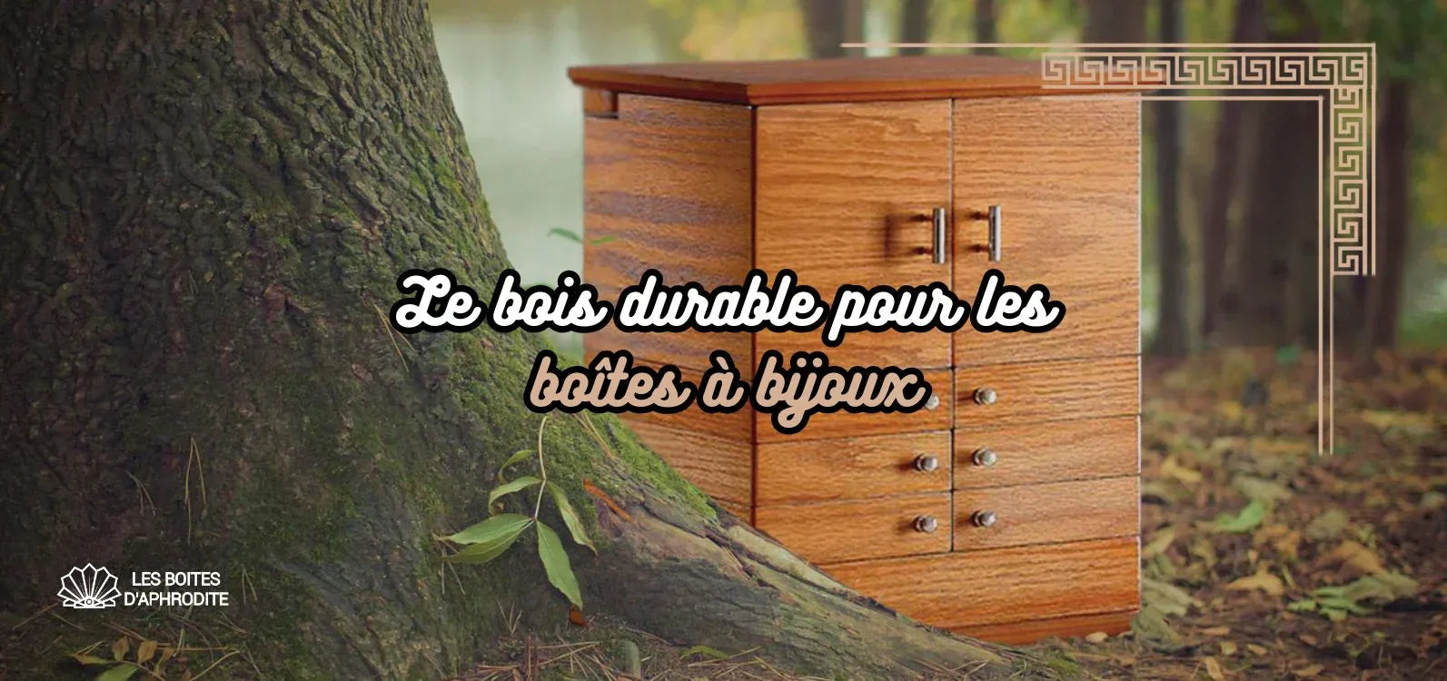 boite a bijoux bois durable